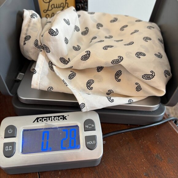 Sefra Womens Top Size XL‎ Paisley Western Boho Coastal Cowgirl Peasant 18179 - Picture 9 of 9